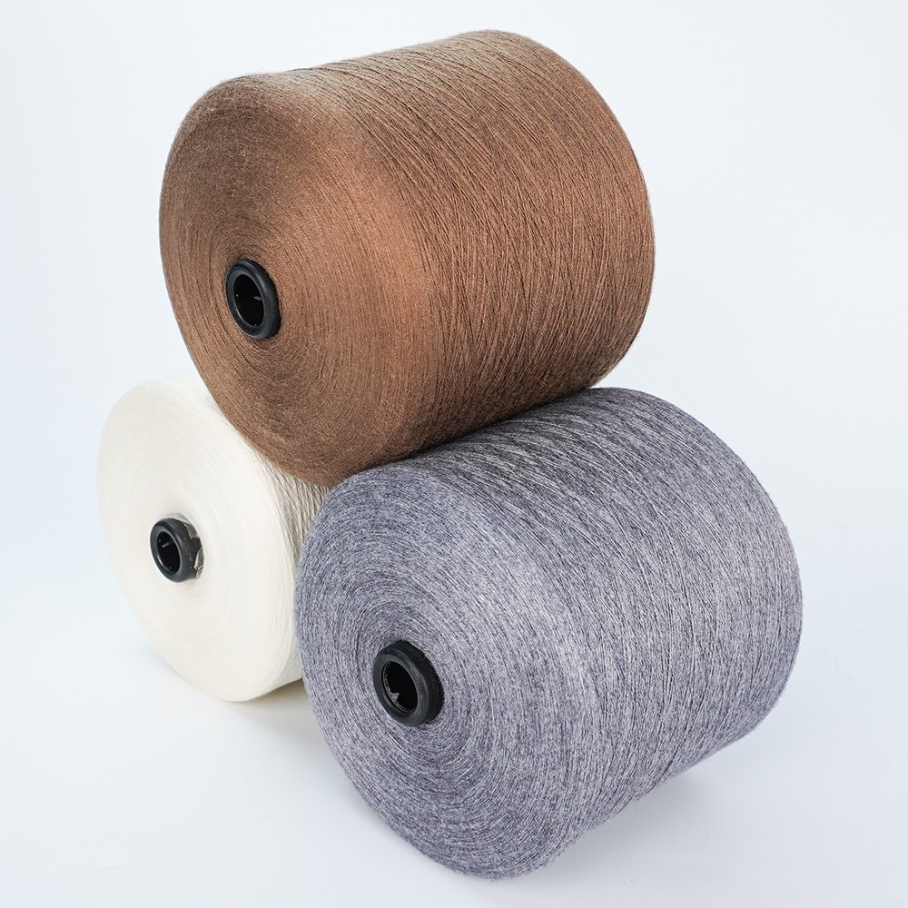 Core Spun Yarn 50 Viscose 22 Nylon 28 Pbt 2/48 Blended Yarn for Knitting