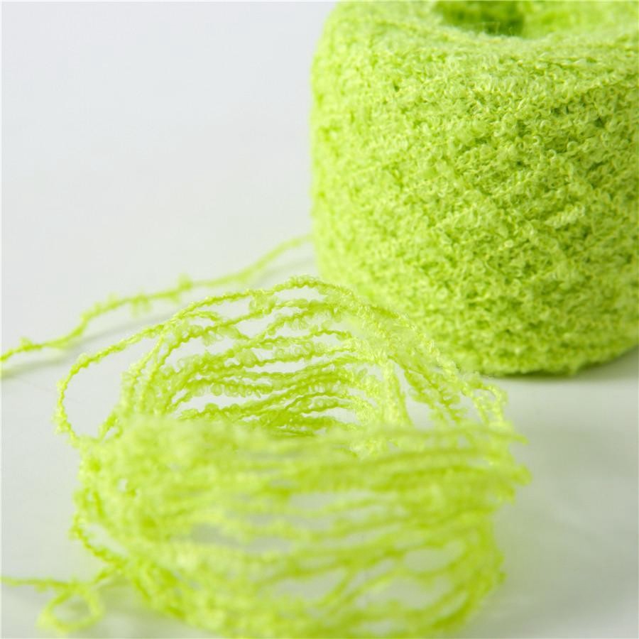 1/11NM 15%Merino Wool 47%Acrylic 35%Nylon 3% Spandex Loop Fancy Blended  Hand Knitting Cone Bobbin Spring Yarn