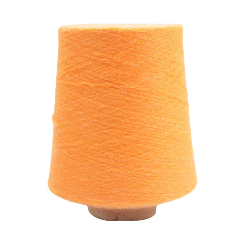 Knitted Sweater 8NM/1 Mengna Long Hair Alpaca Wool 59% Alpaca 19% Nylon 20% Acrylic 2% Spandex Mohair Blended Yarn