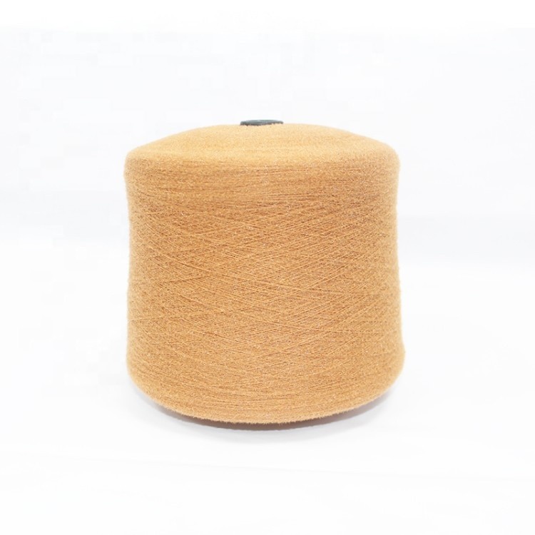 1.3cm 0.9cm Soft 100% Nylon Yarn Crystal Shiny Imitation Ferret Feather Yarn