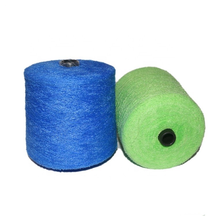 1.3cm Down Yarn 13NM/1 100%nylon Fancy Imitation Mink Hair Knitting Yarn Feather Yarn