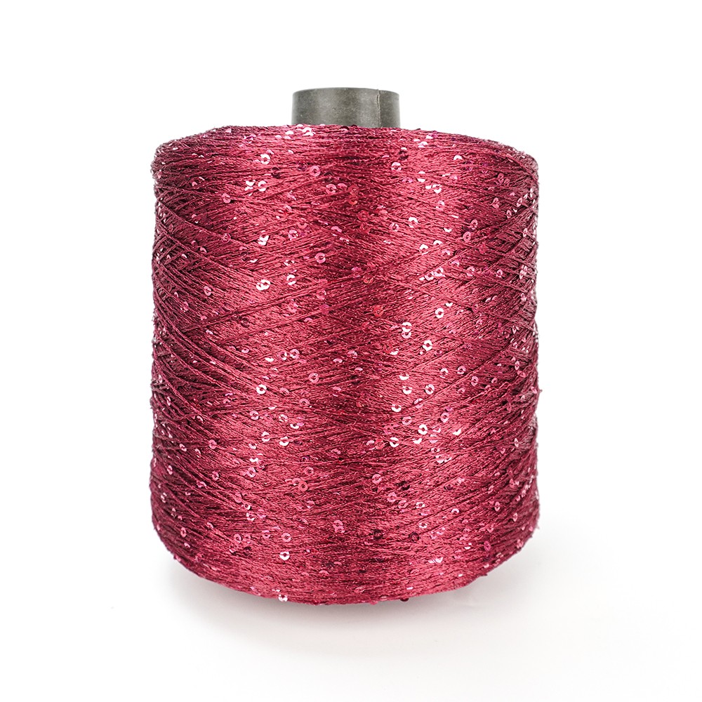 Free Samples Wholesale Knit Fanci Bead Yarn Butterfly Yarn Fancy Knitting Yarns for Sweaters
