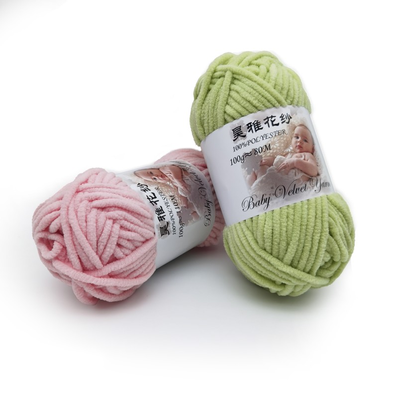 Super Soft Thick Chunky Chenille Yarn Blanket Yarn Wholesale