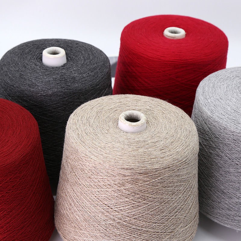 2/26Nm 100% Merino Wool Yarn High Quality Fancy Wholesale Knitting Thread Yarn  Cashmere Like Chunky Yarn